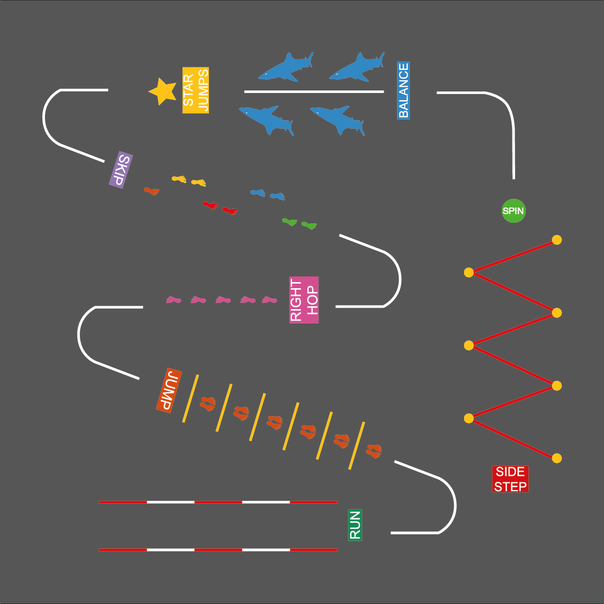 Adventure Trail 8 Piece