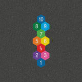 Hexagon Hopscotch