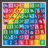 Snakes and Ladders 1-50