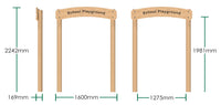 Timber Archway Sign