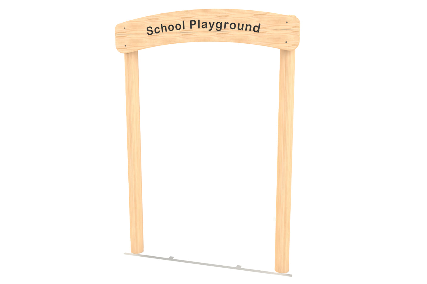 Timber Archway Sign