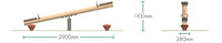 Timber See Saw