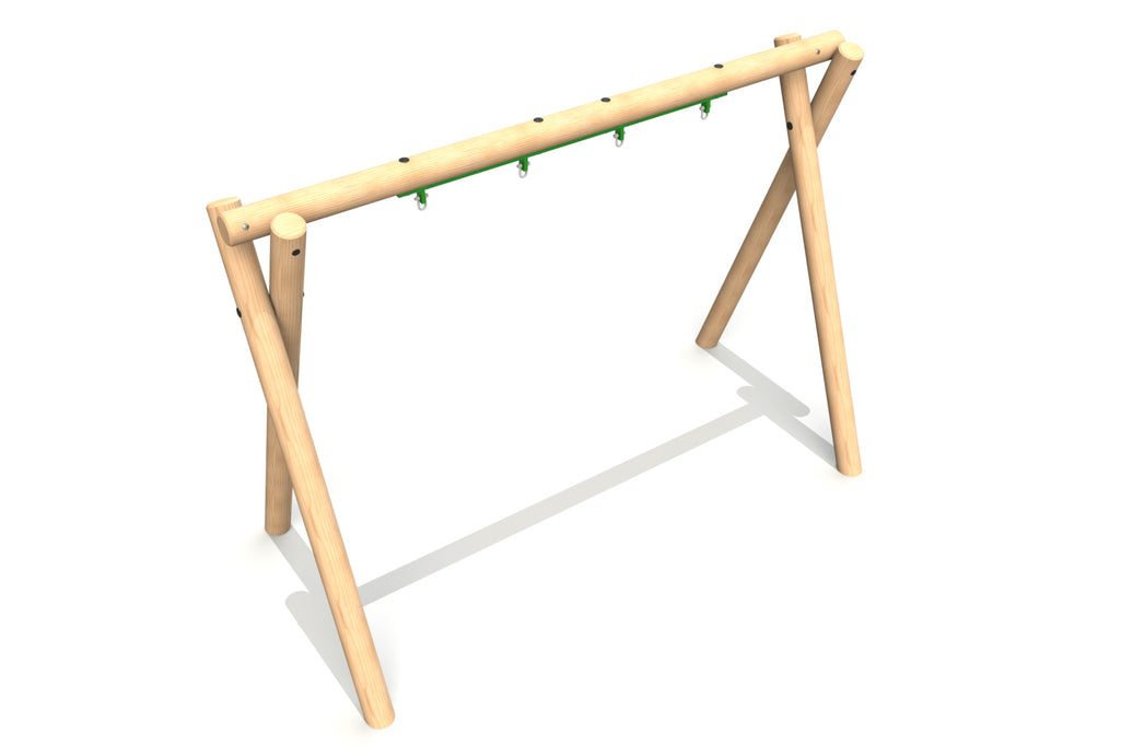 Timber Double Swing Frame Only (2.4m)