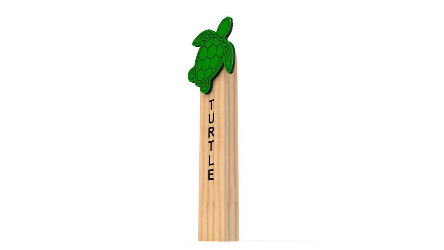 Turtle Animal Post