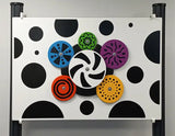 Whirling Wheels Play Panel