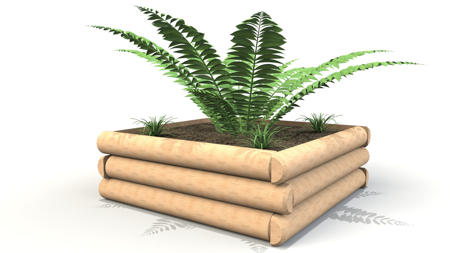 0.9m Small H-R Planter