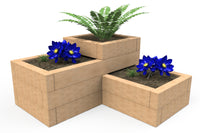 3 Tier Sleeper Planter 2.15m
