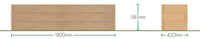 1.8m High Timber Bed