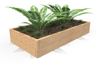 1.8m Low Timber Bed
