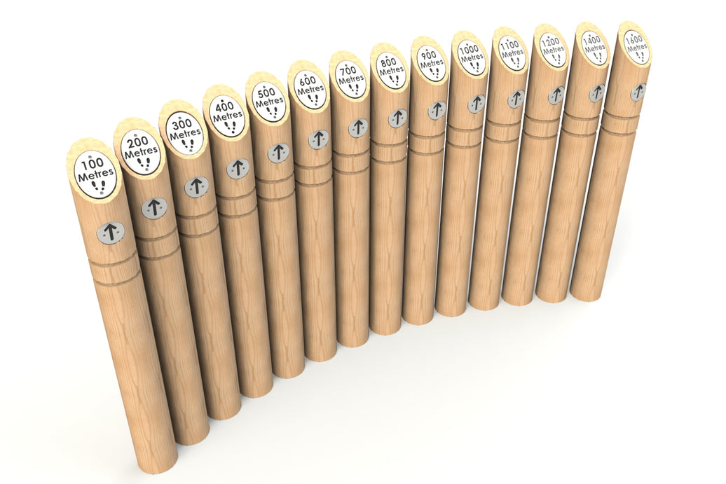 100m - 1600m Markers