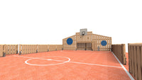 18 x 10m Timber MUGA