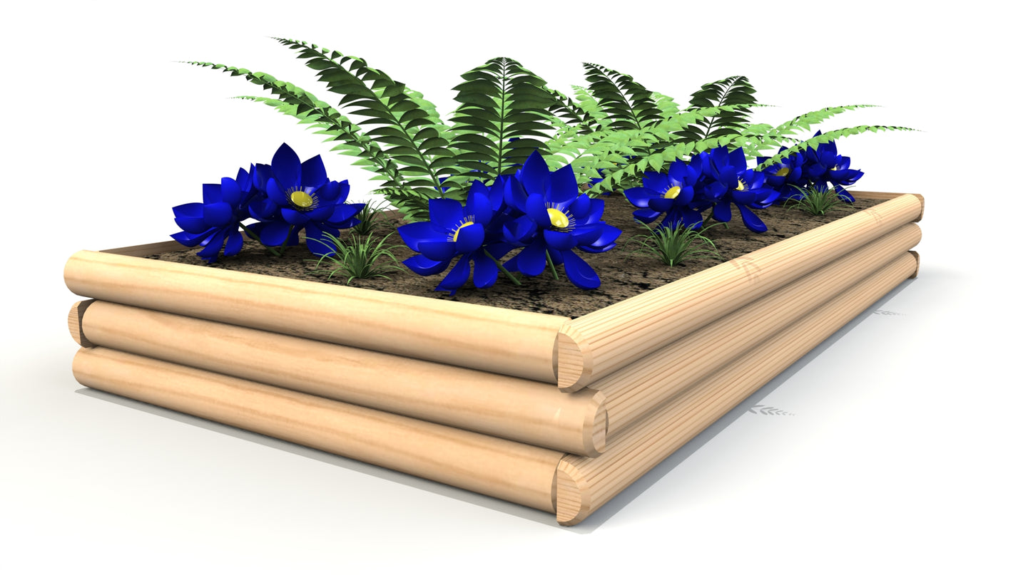 2.4m Large H-R Planter