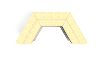 2m Half Hexagonal Seat