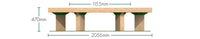 2m Hexagonal Tree Seat