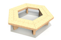 2m Hexagonal Tree Seat