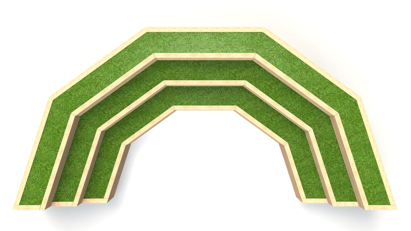 3 Tier 5 Sided Amphitheatre