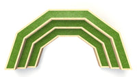 3 Tier 5 Sided Amphitheatre