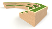 3 Tier 5 Sided Amphitheatre