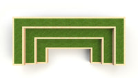 3 Tier Square Amphitheatre