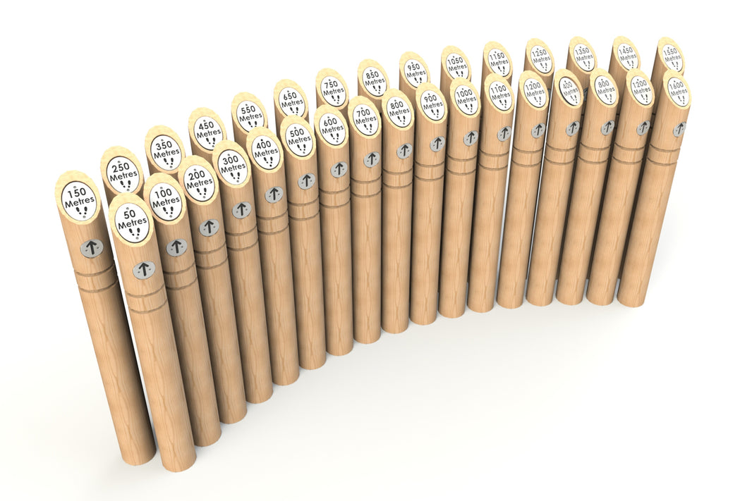 50m - 1600m Markers
