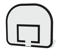 Rounded Basketball Backboard 1200 x 800mm
