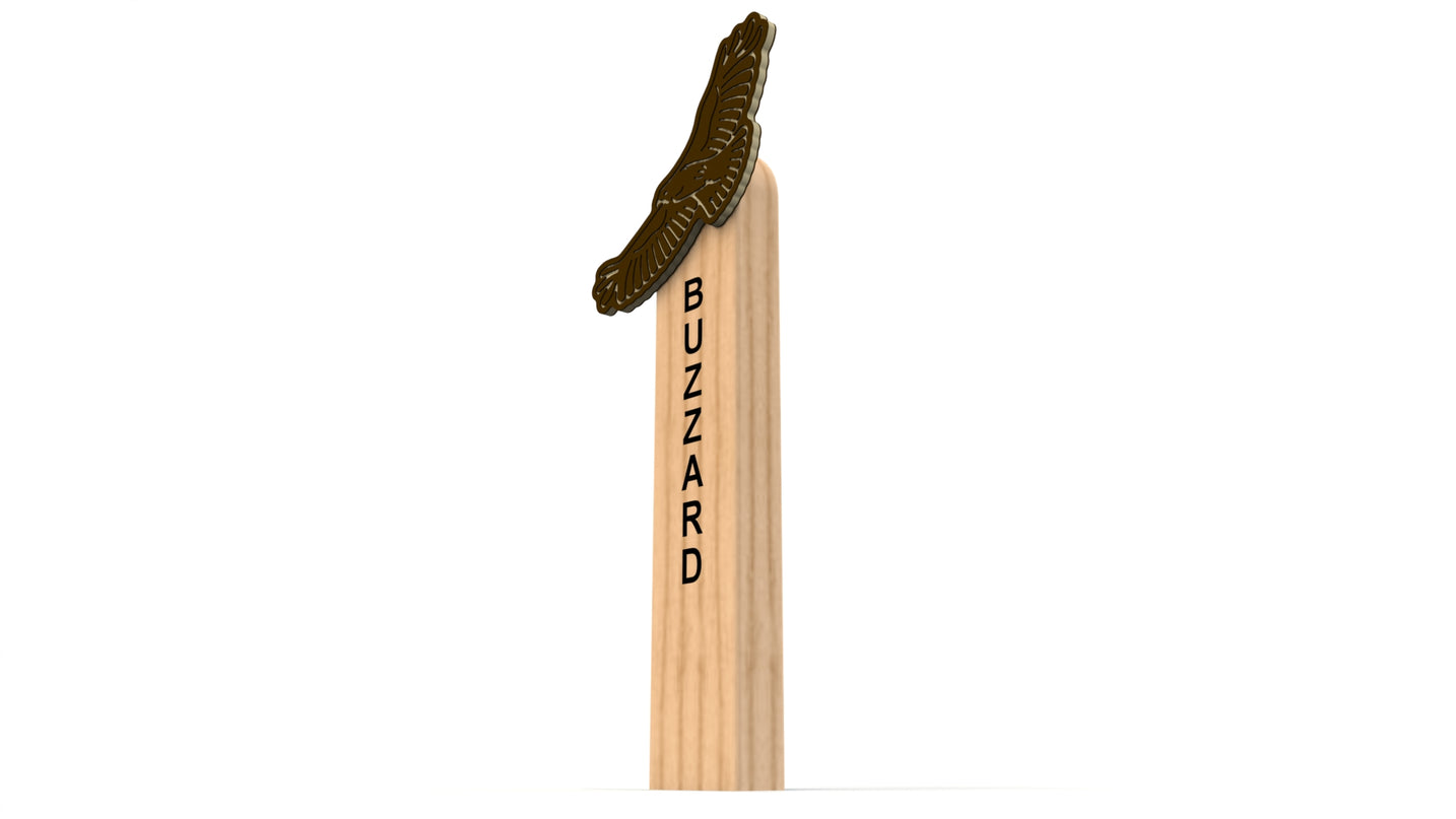 Buzzard Animal Post