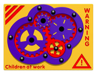 Children at Work Cog Play Panel