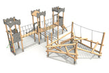 Clamber Tower 3 Triple Deck Castle