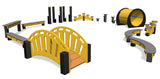 Fun Trail Curved Balance Beams 400mm