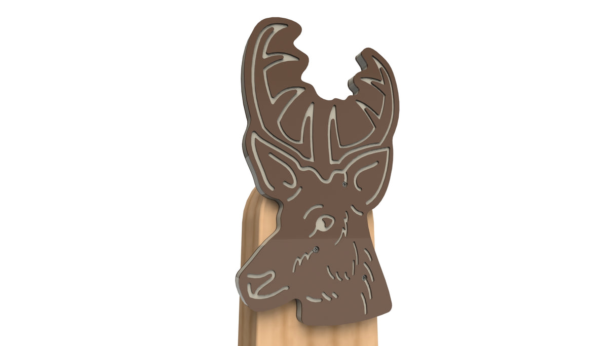 Deer Animal Post