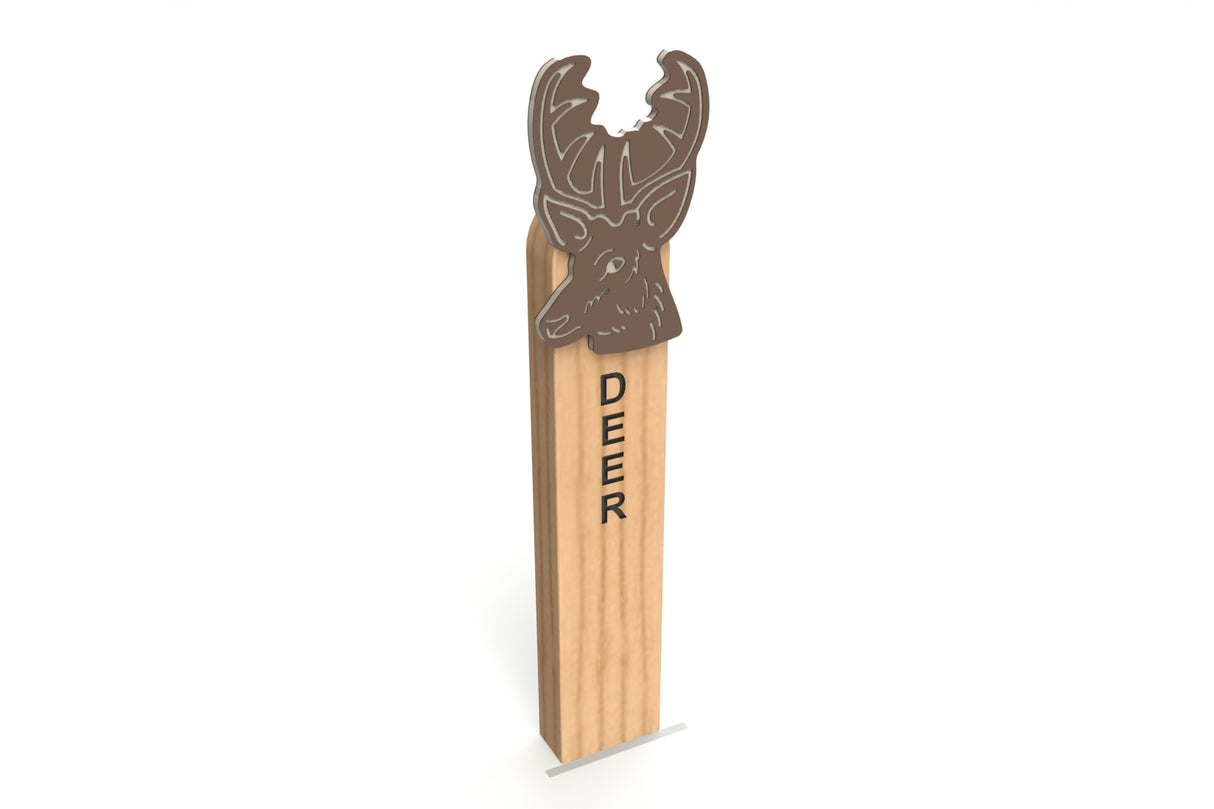 Deer Animal Post
