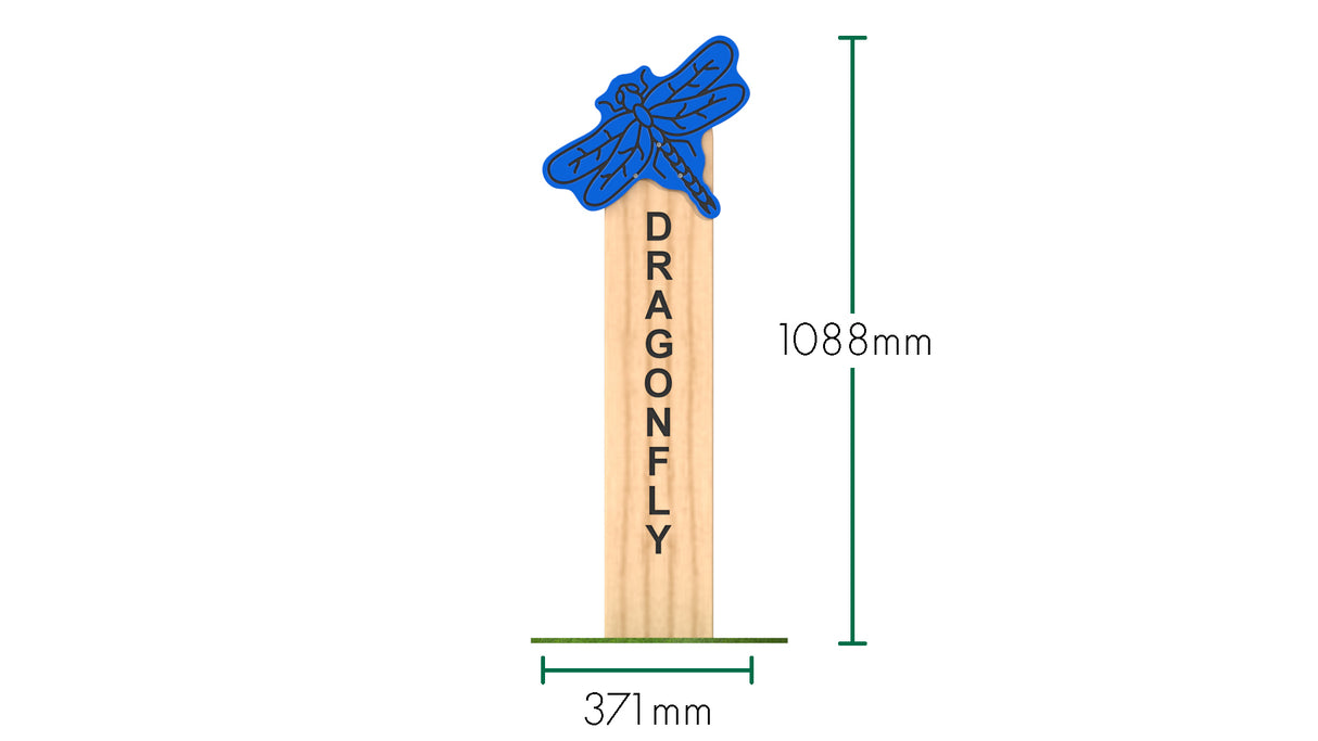 Dragonfly Animal Post