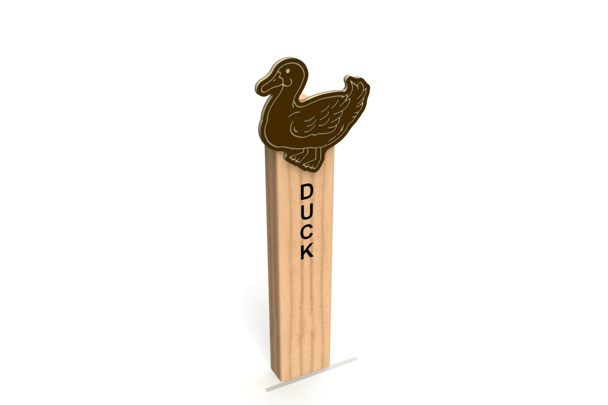 Duck Animal Post
