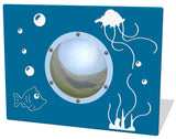 Underwater Scene Play Panel with Mirrored Dome