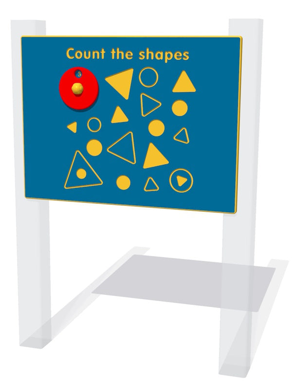 Count The Shapes Play Panel