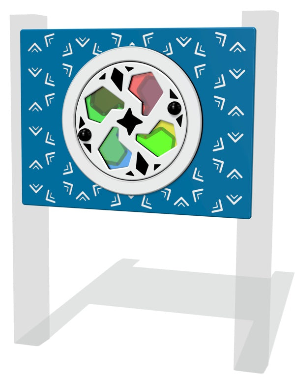 Colour Wheel Kaleidoscope Play Panel