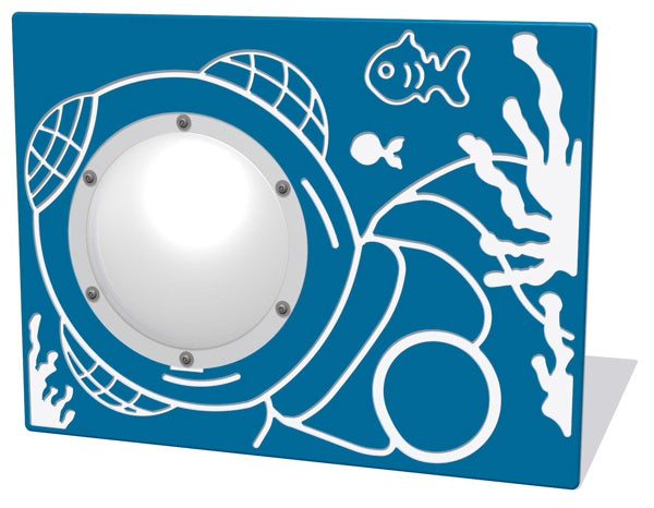 Underwater Diver Play Panel with Clear Dome