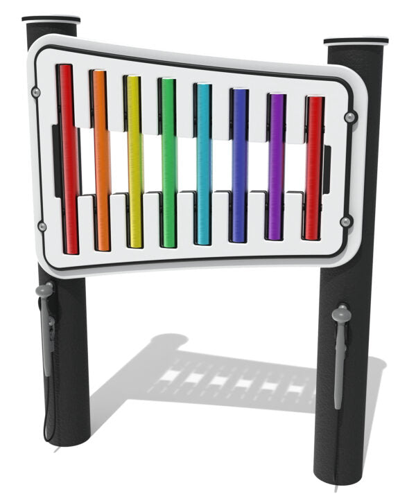 Eco-Tube Chimes (High Octave) with Posts