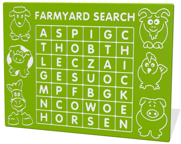 Farmyard Search Play Panel