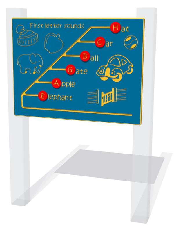 First Letter Sounds Play Panel