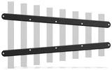 38mm Flat Chimes (set of 8) with Mounting Strips