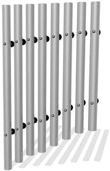 50mm Tube Chimes (set of 8) with Bolt Fixing