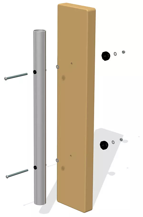 50mm Tube Chimes (set of 5) with Bolt Fixing