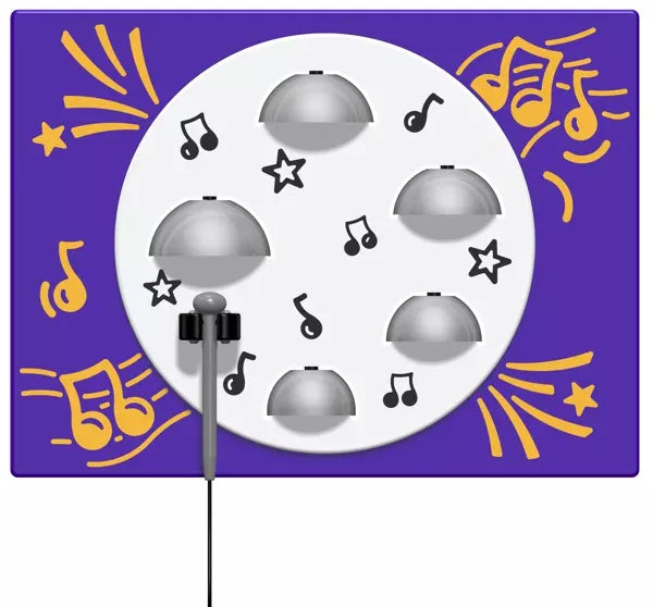 5 Bells Musical Play Panel