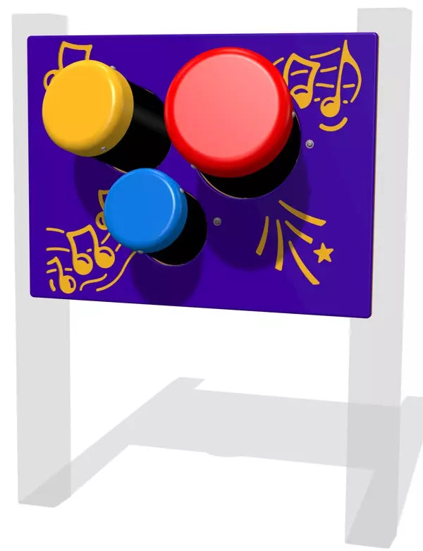 Bongos Musical Play Panel