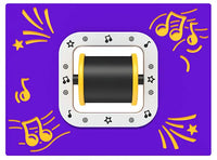 Melody Wheel Musical Play Panel