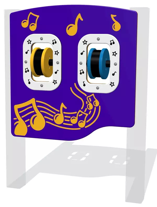 Spin Maracas Musical Play Panel