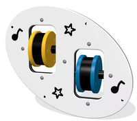 Spin Maracas Musical Panel Insert