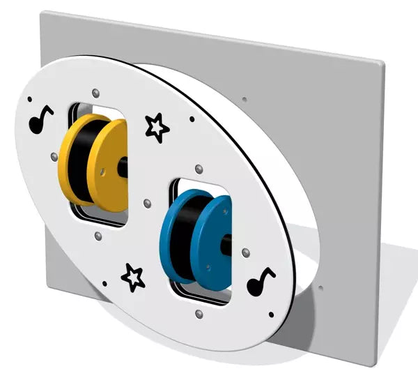 Spin Maracas Musical Panel Insert