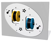 Spin Maracas Musical Panel Insert